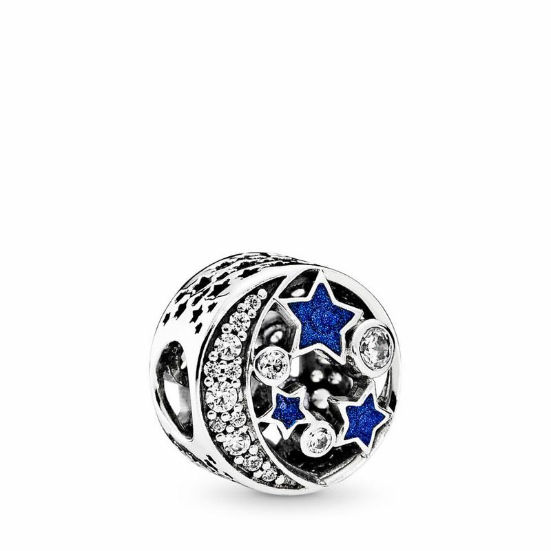 Pandora Australia Sparkling Night Sky Charm - Sterling Silver | GIWDPZ309